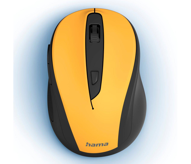 Hama Bezprzewodowa MW-400 V2 żółta - 1265152 - zdjęcie 2